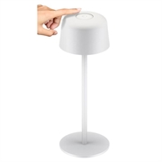 Lampada da tavolo LED wireless Goobay - Taglia S - Bianca
