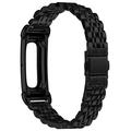 Cinturino in acciaio inossidabile per Google Fitbit Air - Nero