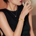 Cinturino in acciaio inossidabile per Google Fitbit Air - Oro