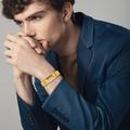 Cinturino in acciaio inossidabile per Google Fitbit Air - Oro