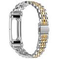 Cinturino Google Fitbit Air in acciaio inossidabile - Argento / Oro
