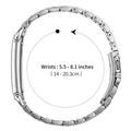 Cinturino Google Fitbit Air in acciaio inossidabile - Argento / Oro