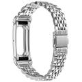 Cinturino in acciaio inossidabile per Google Fitbit Air - Argento