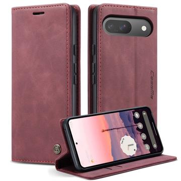 Custodia a Portafoglio Caseme 013 Serie per Google Pixel 10/10 Pro - Rosso vino