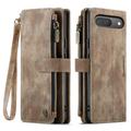 Custodia a Portafoglio Multifunzionale Caseme C30 per Google Pixel 10/10 Pro - Marrone