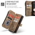 Custodia a Portafoglio Multifunzionale Caseme C30 per Google Pixel 10/10 Pro - Marrone