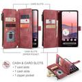 Custodia a Portafoglio Multifunzionale Caseme C30 per Google Pixel 10/10 Pro - Rossa