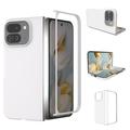 Custodia in Plastica Gommata per Google Pixel 10 Pro Fold - Bianco