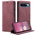 Custodia a Portafoglio Caseme 013 Serie per Google Pixel 10 Pro XL - Rosso vino