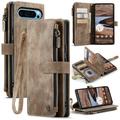 Custodia a Portafoglio Multifunzionale Caseme C30 per Google Pixel 10 Pro XL - Marrone
