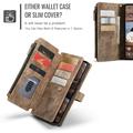 Custodia a Portafoglio Multifunzionale Caseme C30 per Google Pixel 10 Pro XL - Marrone