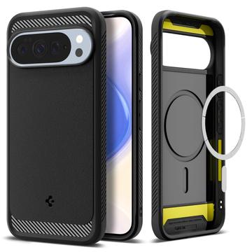 Custodia in TPU Google Pixel 10 Pro XL Spigen Rugged Armor Mag - Nera