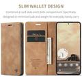Custodia a Portafoglio Caseme 013 Serie per Google Pixel 10a - Marrone