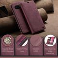 Custodia a Portafoglio Caseme 013 Serie per Google Pixel 10a - Rossa