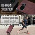 Custodia a Portafoglio Caseme 013 Serie per Google Pixel 10a - Rossa