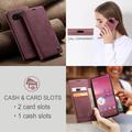Custodia a Portafoglio Caseme 013 Serie per Google Pixel 10a - Rossa