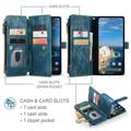 Custodia a Portafoglio Multifunzionale Caseme C30 per Google Pixel 10a - Blu