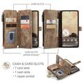 Custodia a Portafoglio Multifunzionale Caseme C30 per Google Pixel 10a - Marrone