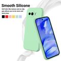 Custodia in silicone liquido con cinghia a mano per Google Pixel 10a - Verde