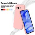 Custodia in silicone liquido con cinghia a mano per Google Pixel 10a - Rosa