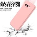 Custodia in silicone liquido con cinghia a mano per Google Pixel 10a - Rosa