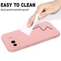 Custodia in silicone liquido con cinghia a mano per Google Pixel 10a - Rosa