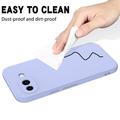 Custodia in silicone liquido con cinghia a mano per Google Pixel 10a - Viola
