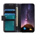 Google Pixel 10a Custodia a portafoglio con supporto - Nera