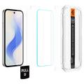 Protezione dello schermo in vetro temperato Google Pixel 10a Spigen Glas.tR EZ Fit Pro - 2 Pezzi. - Trasparente
