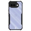Custodia Tactical Quantum Stealth per Google Pixel 10a con angoli rinforzati - trasparente / nera