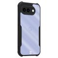 Custodia Tactical Quantum Stealth per Google Pixel 10a con angoli rinforzati - trasparente / nera