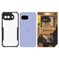 Custodia Tactical Quantum Stealth per Google Pixel 10a con angoli rinforzati - trasparente / nera