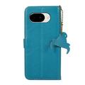 Google Pixel 10a Custodia in pelle con RFID - Blu
