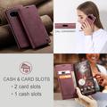 Custodia a Portafoglio Caseme 013 Serie per Google Pixel 11/11 Pro - Rossa