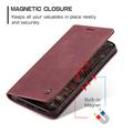Custodia a Portafoglio Caseme 013 Serie per Google Pixel 11/11 Pro - Rossa
