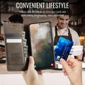 Custodia a portafoglio in pelle di vitello con blocco RFID Google Pixel 11/11 Pro Caseme 033 - Caffè
