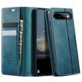Custodia a portafoglio in pelle di vitello con blocco RFID Google Pixel 11/11 Pro Caseme 033 - Verde