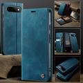 Custodia a portafoglio in pelle di vitello con blocco RFID Google Pixel 11/11 Pro Caseme 033 - Verde