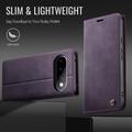 Custodia a portafoglio in pelle di vitello con blocco RFID Google Pixel 11/11 Pro Caseme 033 - Viola