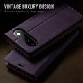 Custodia a portafoglio in pelle di vitello con blocco RFID Google Pixel 11/11 Pro Caseme 033 - Viola