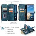 Custodia a Portafoglio Multifunzionale Caseme C30 per Google Pixel 11/11 Pro - Blu
