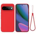 Custodia in silicone liquido con cinghia a mano per Google Pixel 11