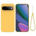 Custodia in silicone liquido con cinghia a mano per Google Pixel 11