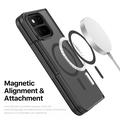 Custodia ibrida per Google Pixel 11 Pro Fold Dux Ducis Yind - Compatibile con MagSafe - Nera