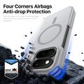 Custodia ibrida per Google Pixel 11 Pro Fold Dux Ducis Yind - Compatibile con MagSafe - Grigia