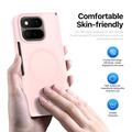 Custodia ibrida per Google Pixel 11 Pro Fold Dux Ducis Yind - Compatibile con MagSafe - Rosa chiaro