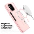 Custodia ibrida per Google Pixel 11 Pro Fold Dux Ducis Yind - Compatibile con MagSafe - Rosa chiaro