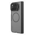 Custodia ibrida Google Pixel 11 Pro Fold Nillkin Super Frosted Shield Prop - Nera