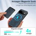 Custodia magnetica per Google Pixel 11 Pro con porta carte - Blu