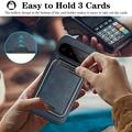 Custodia magnetica per Google Pixel 11 Pro con porta carte - Blu